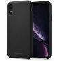 Spigen Silicone Fit cover voor iPhone XR - zwart