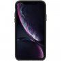 Spigen Silicone Fit cover voor iPhone XR - zwart
