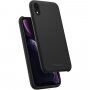 Spigen Silicone Fit cover voor iPhone XR - zwart