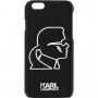 Karl Lagerfeld Hardcase Head Punk Head Punk cover voor iPhone 6 / 6S - zwart