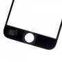 Front touch glas, inclusief OCA-lijm, cameraframes aan de voorzijde, proximiteitssensor en handsetrooster, voor iPhone 6S - wit