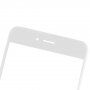 Front touch glas, inclusief OCA-lijm, cameraframes aan de voorzijde, proximiteitssensor en handsetrooster, voor iPhone 6S Plus - wit