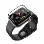 Hoco gehard glas met afgeronde rand voor Apple horloge 4 44mm