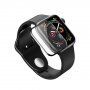 Hoco gehard glas met afgeronde rand voor Apple horloge 4 44mm