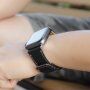 Hoco gehard glas met afgeronde rand voor Apple horloge 4 44mm