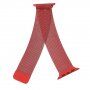 Metalen band milanese trek voor Apple Watch 42mm / 41mm / 40mm / 38mm - rood