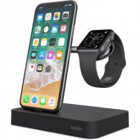 Belkin Valet Oplaadstandaard voor Apple horloge en iPhone - zwart