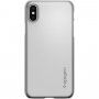 Spigen Thin Fit dun deksel voor iPhone X - zilver