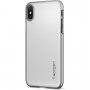 Spigen Thin Fit dun deksel voor iPhone X - zilver