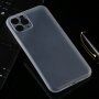 Superdunne matte hoes voor iPhone 11 Pro - doorzichtig