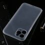 Superdunne matte hoes voor iPhone 11 Pro - doorzichtig