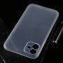 Superdunne matte hoes voor iPhone 11 - doorzichtig