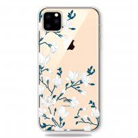 Zachte plastic hoes voor iPhone 11 Pro - magnolia