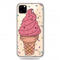 Zachte 3D-transparante 3D-afdekking voor iPhone 11 Pro - ijs