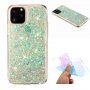 Zachte plastic hoes met glitter voor iPhone 11 Pro - groen