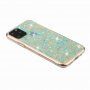 Zachte plastic hoes met glitter voor iPhone 11 Pro - groen
