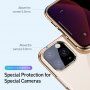 Baseus doorzichtig zacht plastic deksel voor iPhone 11 Pro - goud