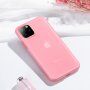 Basissilicone transparante afdekking voor iPhone 11 Pro - rood