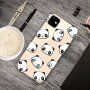 Zacht transparant deksel voor iPhone 11 - emotionele panda's