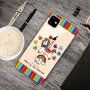 Zacht transparant deksel voor iPhone 11 - regenboogcarrousel