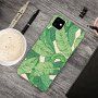 Zacht transparant deksel voor iPhone 11 - groene bladeren