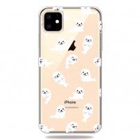 Zacht transparant deksel voor iPhone 11 - zeehondenjongen