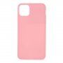 Gladde plastic hoes voor iPhone 11 - rozig