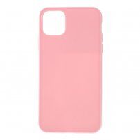Gladde plastic hoes voor iPhone 11 - rozig
