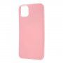 Gladde plastic hoes voor iPhone 11 - rozig