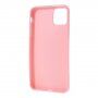 Gladde plastic hoes voor iPhone 11 - rozig