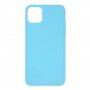 Gladde plastic hoes voor iPhone 11 - lichtblauw