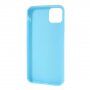 Gladde plastic hoes voor iPhone 11 - lichtblauw