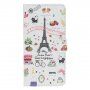 Portemonneehoes met Stand Paris voor iPhone 11 - kleurrijk