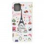 Portemonneehoes met Stand Paris voor iPhone 11 - kleurrijk