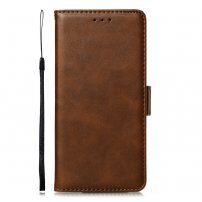 Flip Case met standaard voor iPhone 11 - koffiebruin