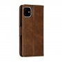 Flip Case met standaard voor iPhone 11 - koffiebruin