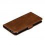 Flip Case met standaard voor iPhone 11 - koffiebruin