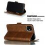 Flip Case met standaard voor iPhone 11 - koffiebruin