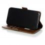 Flip Case met standaard voor iPhone 11 - koffiebruin
