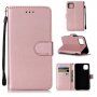 Portemonneehoes met standaard voor iPhone 11 - roze-goud