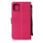 Portemonneehoes met standaard voor iPhone 11 - fuschia