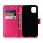 Portemonneehoes met standaard voor iPhone 11 - fuschia