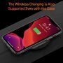 Baseus schokbestendige transparante afdekking voor iPhone 11 Pro - zwart