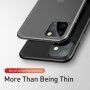 Baseus ultradunne transparante matte cover voor iPhone 11 Pro - zwart