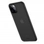 Baseus ultradunne transparante matte cover voor iPhone 11 Pro - zwart