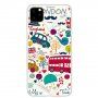 Zachte plastic hoes voor iPhone 11 - Ik hou van Londen