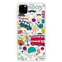 Zachte plastic hoes voor iPhone 11 - Ik hou van Londen