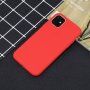Zachte plastic hoes voor iPhone 11 Pro - rood