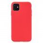 Zachte plastic hoes voor iPhone 11 Pro - rood
