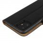 Leren portemonnee met standaard voor iPhone 11 Pro - zwart